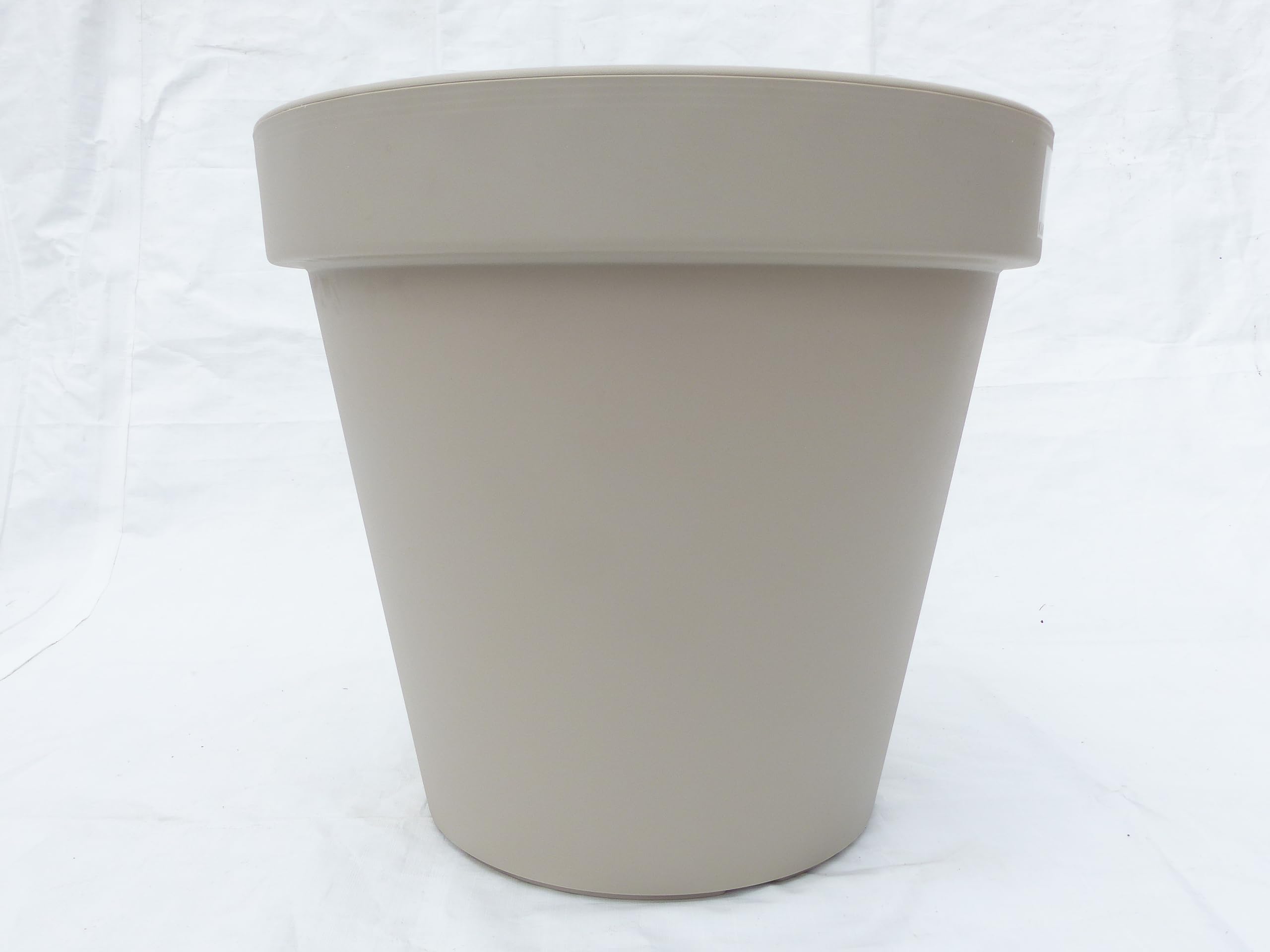 Pflanzkbel E&K, grau, rund  60 cm, Pflanztopf Blumentopf Kbel :  Amazon.de: Garten