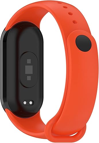 Miniatura 5 de Compatible con Mi Band 8 bandas para mujeres y hombres, 4 unidades de bandas de repuesto deportivas de silicona, pulseras de repuesto, correas de