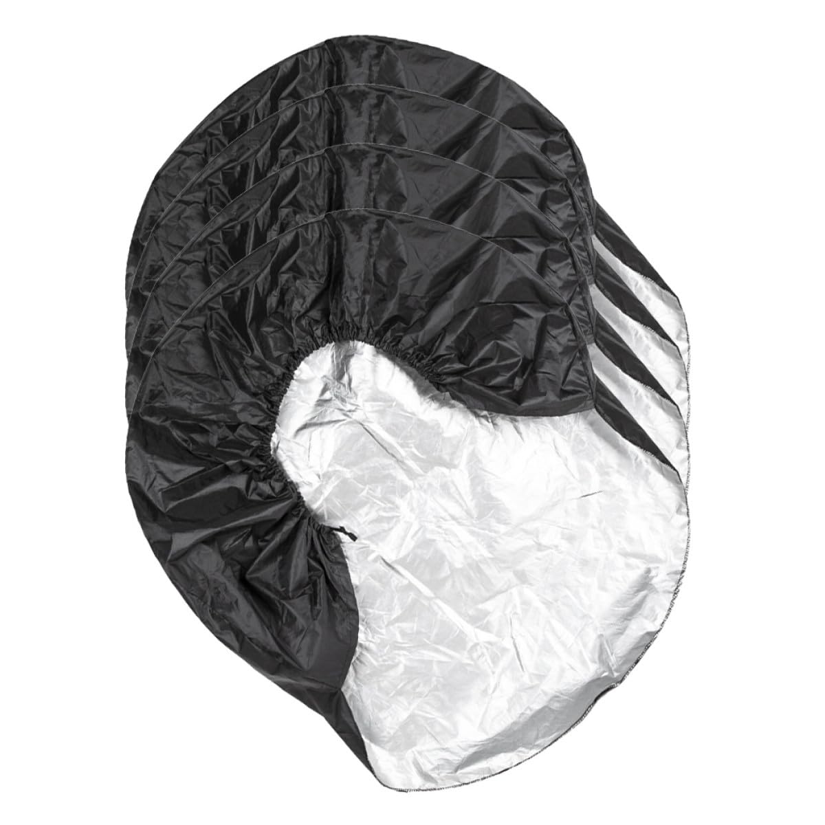 Operitacx Copertura per Pneumatici 4 Pezzi in Poliestere 190t Resistente All'acqua ai Raggi Uv, Protezione per Ruote Camper e Roulotte, per Esterni e Antifango