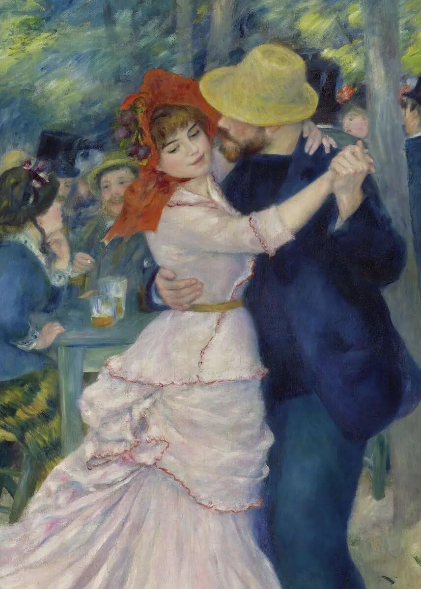 LHHJF LJHFA Pierre Auguste Renoir Impressionists Poster Wall Art Pierre Auguste Renoir Canvas Painting And Prints Home Decor Picture 40x60cm No Frame