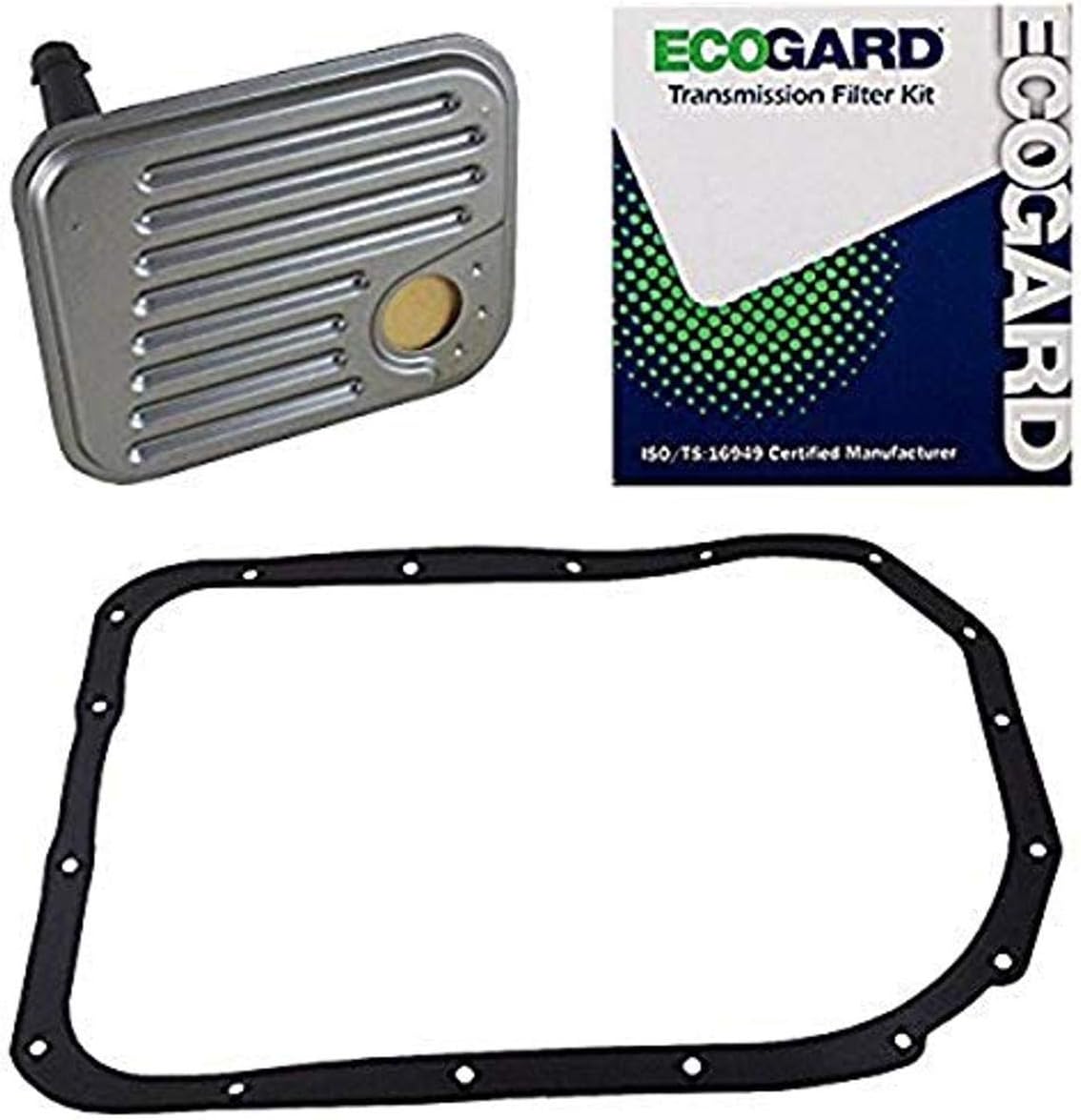 ECOGARD XT1202 Premium Professional Automatic Transmission Filter Kit Fits Chevrolet K1500 5.7L 1991-1996, C1500 5.7L 1991-1996, C1500 4.3L 1991-1996, K2500 5.7L 1991-1996, C1500 5.0L 1991-1996