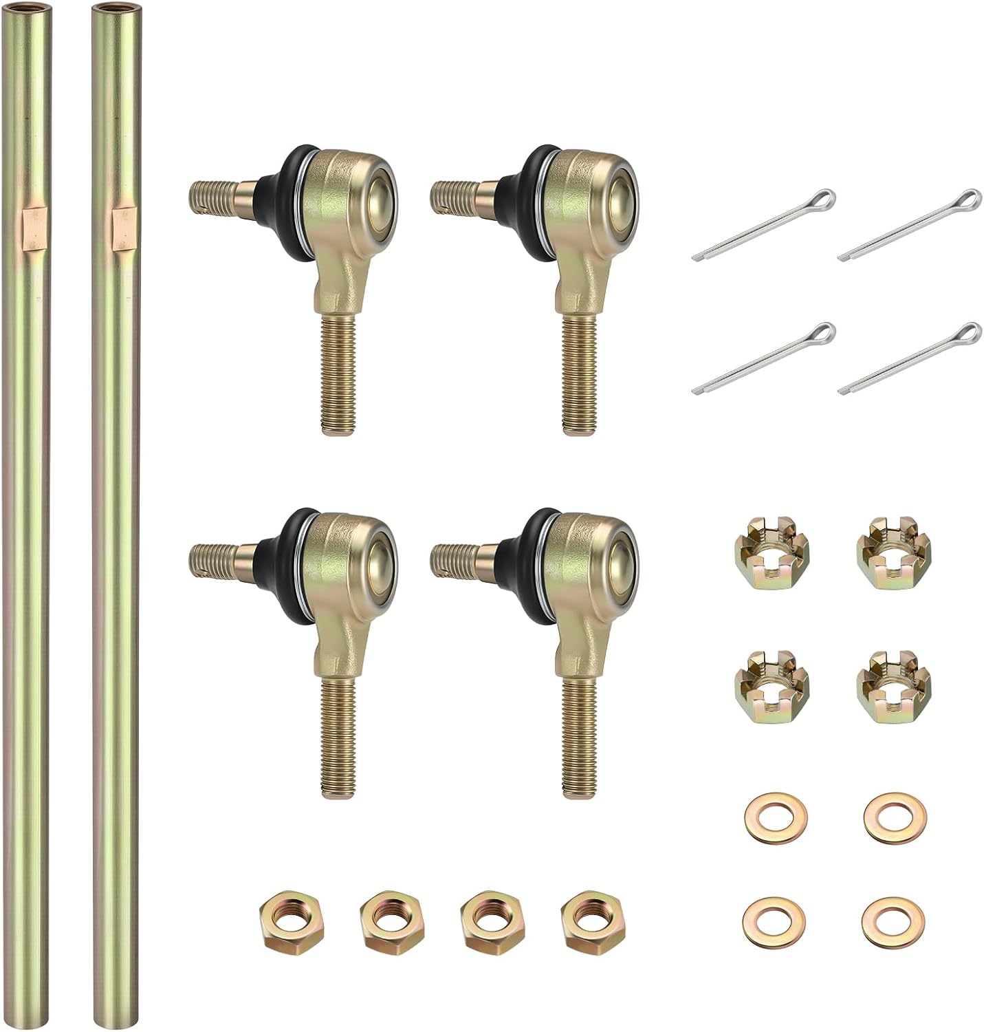JAVIK Steering Tie Rod End Kit For Polaris RZR 170 2009-2021 O.E.M# 0454599 0454600 0454601