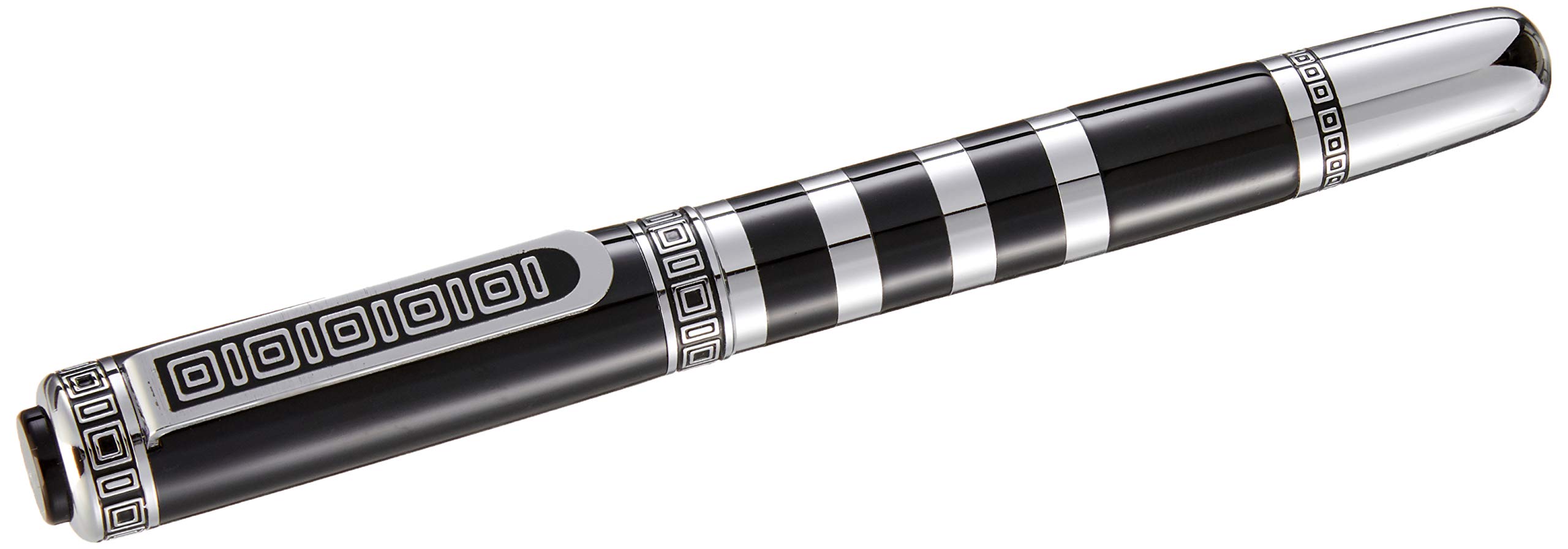 Steelpen Clkpen ZPÖ03 Atatürk Silüetli Roller Kalem Gümüş