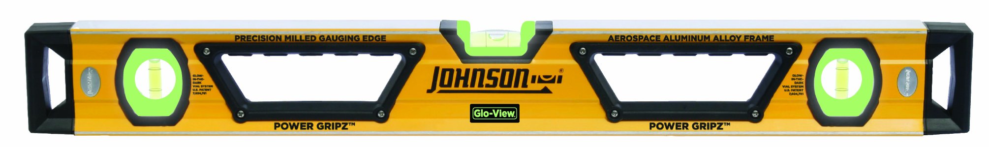 Johnson Level & Tool 1707-4800 48-Inch GloView Box Beam Level