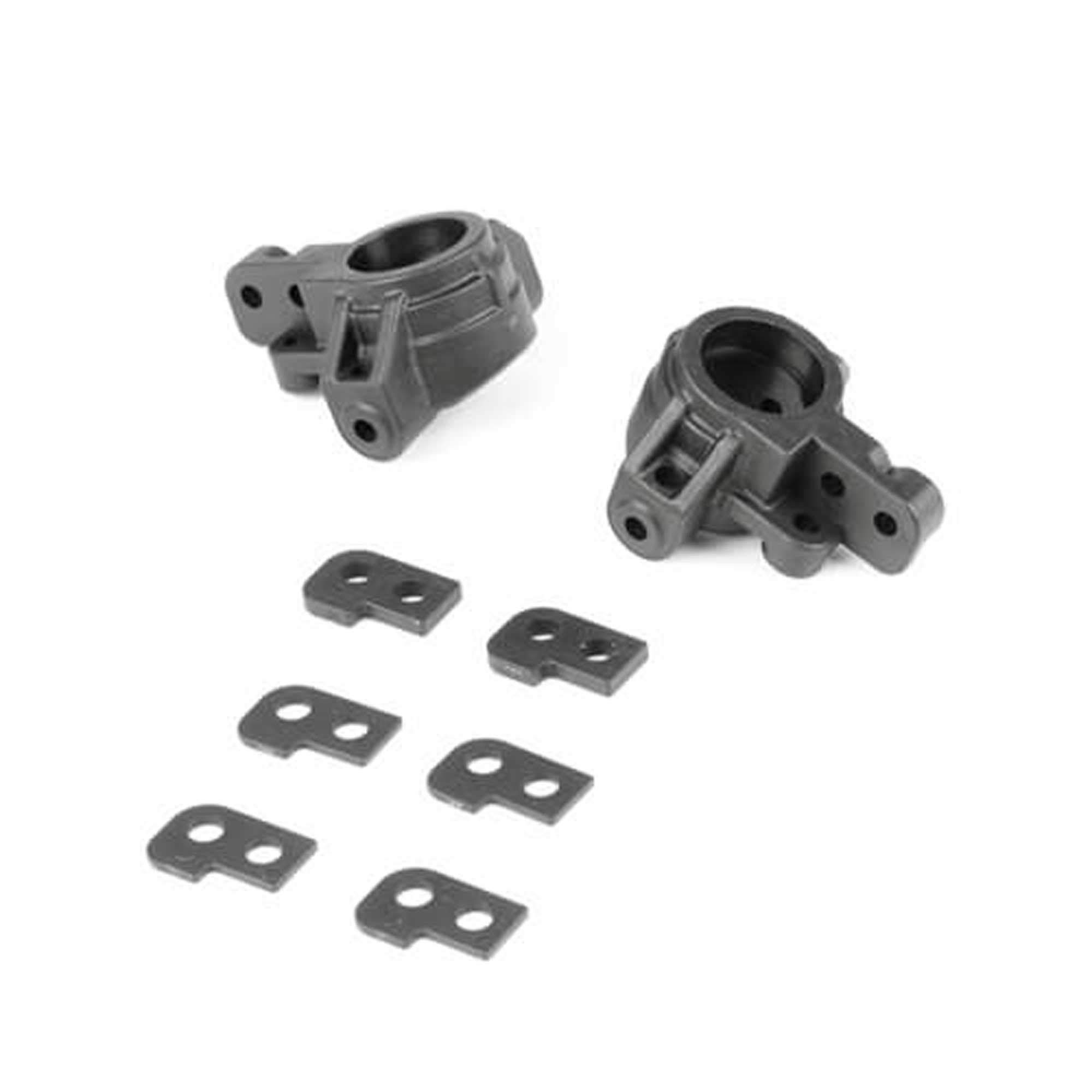 Tekno RC LLC Adjustable Ackermann Spindles L/R EB/ET410 TKR6553X Electric Car/Truck Option Parts