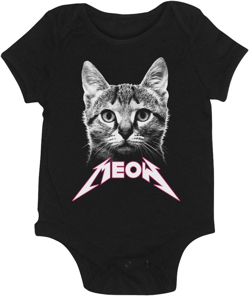 Cat's Meow Baby Onesie - Funny Cat Bodysuit