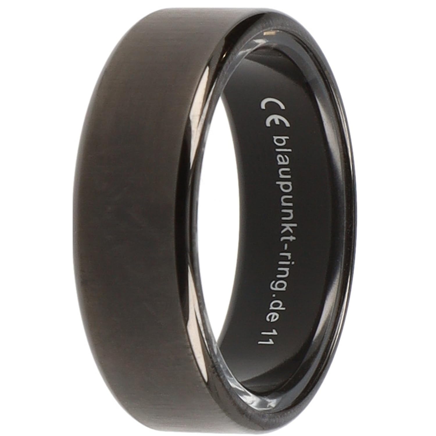Blaupunkt Smart Ring Pro | kein ABO | höchster Datenschutz | Keine Cloudanmeldung | Titan | Schritte, Schlaf, Puls, Blutsauerstoff SpO2, HRV | IP68 | für Android und iOS |