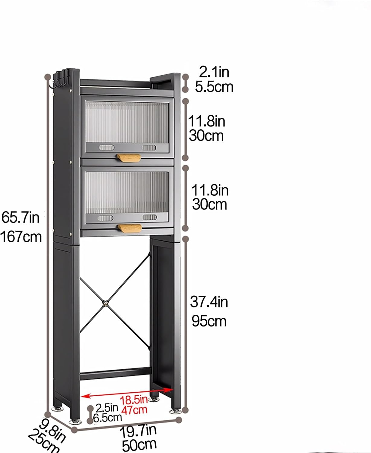 Over The Toilet Storage Cabinet Bathroom Storage Rack Over Toilet Toilet Organizer Industrial Freestanding Bathroom Rack Above Toilet with Shelf Suitable for Bathr