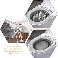 Vista 7 de DOITOOL Lavabo de baño para mujeres embarazadas Asiento de inodoro Sitz Baño Alivio de hemorroides