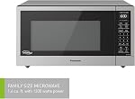 Panasonic NNST74LSC Famille Taille 1.6 Inverter Cyclonique Cu.ft Genius 1200 W Four à micro-ondes, 15 Menus de cuisson automatique, serrure enfant, acier inoxydable