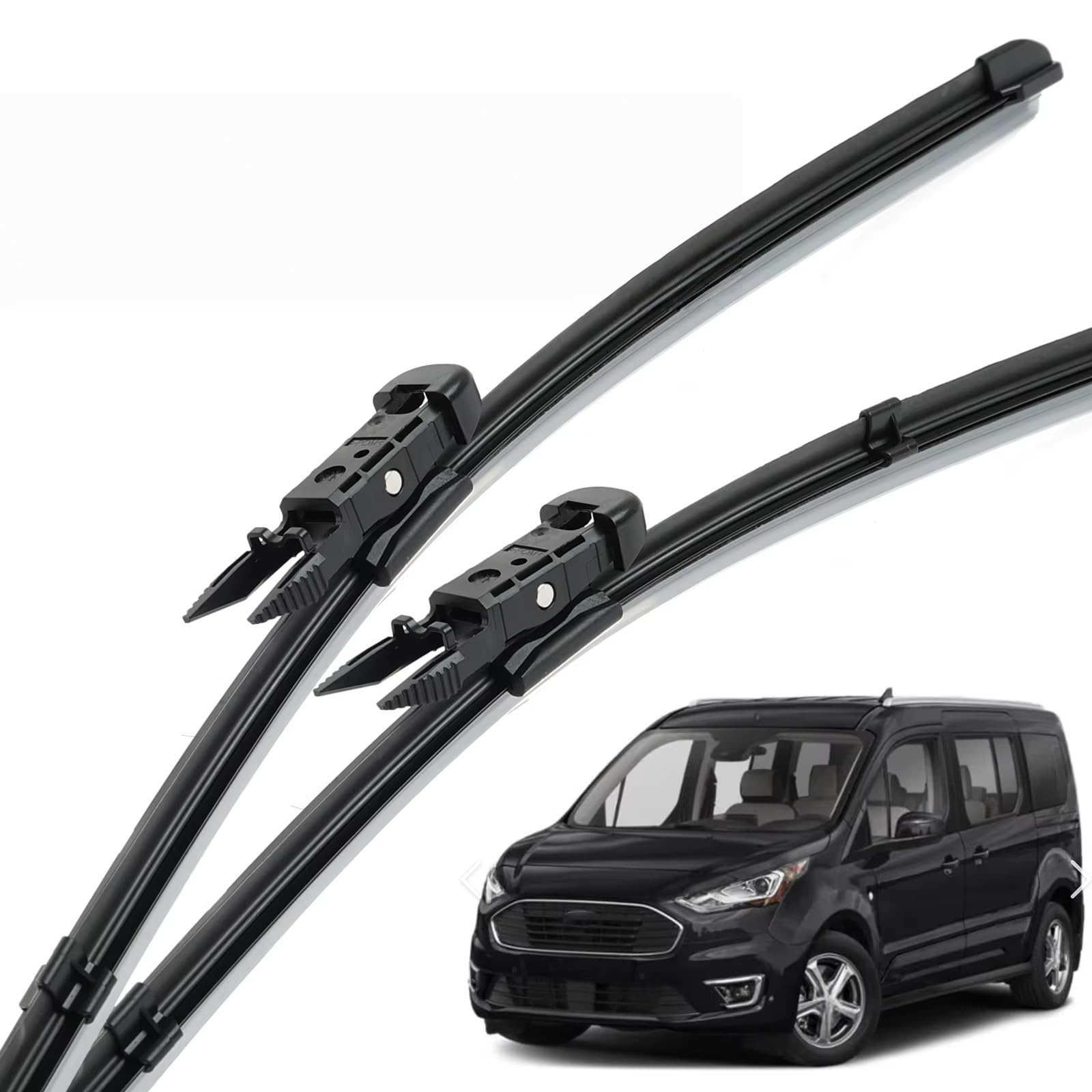 PAPEP Windscreen Wiper Blades for Ford Transit Connect MK2 2014-2023 28"+28", Front Replacement Wipers OEM Quality Water Repellent Rubber Automotive Windshield