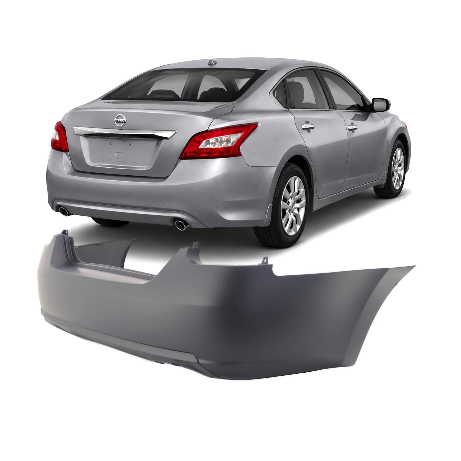 FitParts Compatible with Nissan Maxima 2007–2008 Rear Bumper Cover
