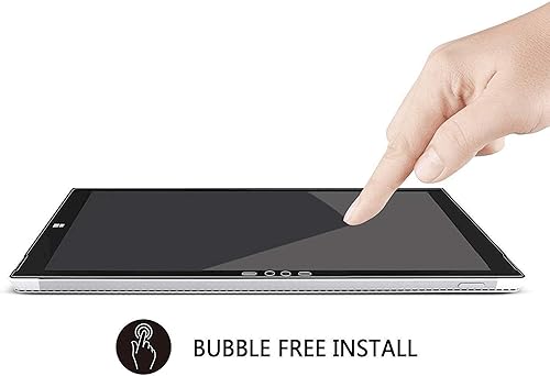 Miniatura 5 de Megoo Protector de pantalla para Surface Book 2Book1 de 13.5 pulgadas (2017-2019), protector de vidrio premium, resistente a los rayones, protección