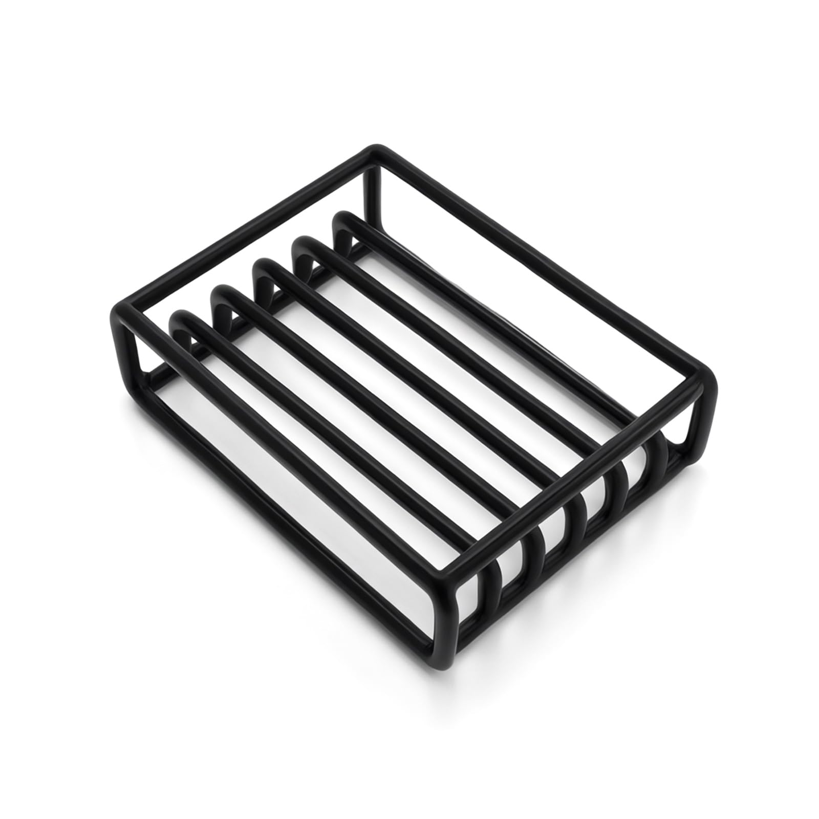 Kalttoy Creative Soap Holder Draining Easy Installation Kitchen Sink Mount with Drain Tray Soap Holder Portable with Drainage Modern Container