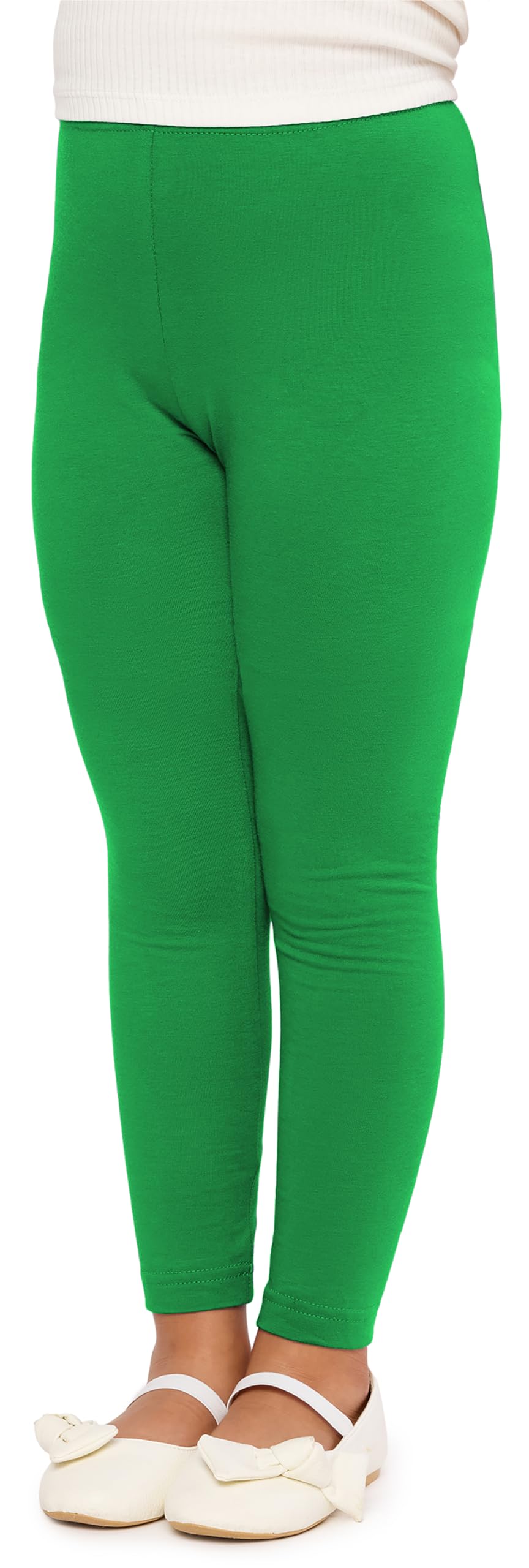 Merry Style Mädchen Lange Leggings aus Baumwolle MS10-225 (Grün,122)