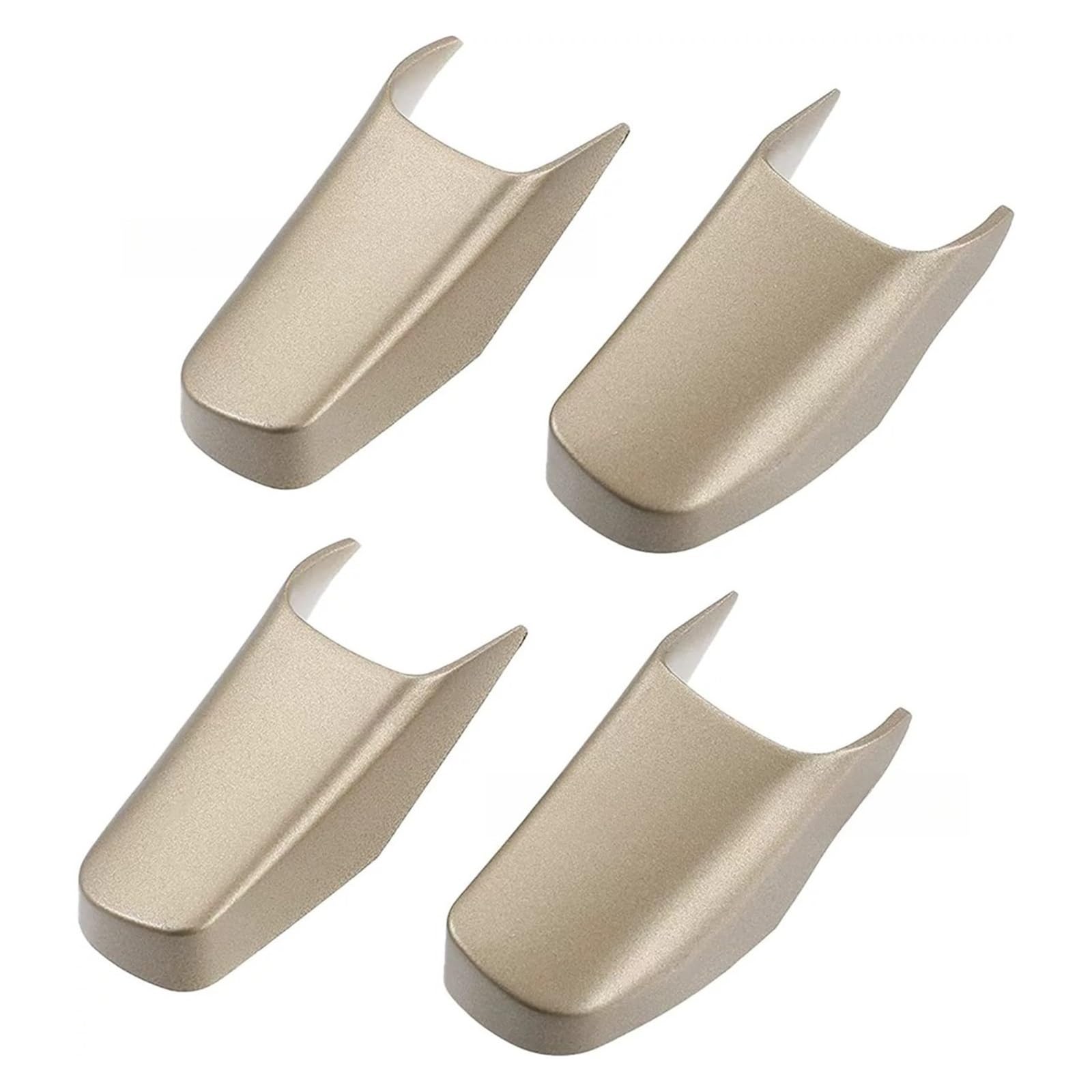 Kebjsbgtd 2 Set(4Pcs) Cap 2 Set 4Pcs Door Interior Pull Handle Strap End Cap For Li&Ncoln Town Car 03-11 Cars Doors Handles