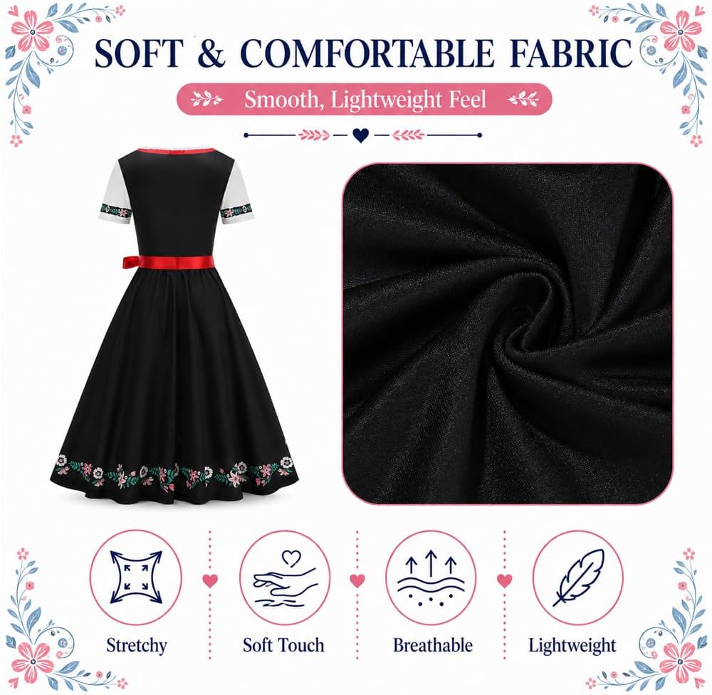 Oktoberfest Outfits Women, Bavarian Dirndl Dresses For October Festivaler thumbnail
