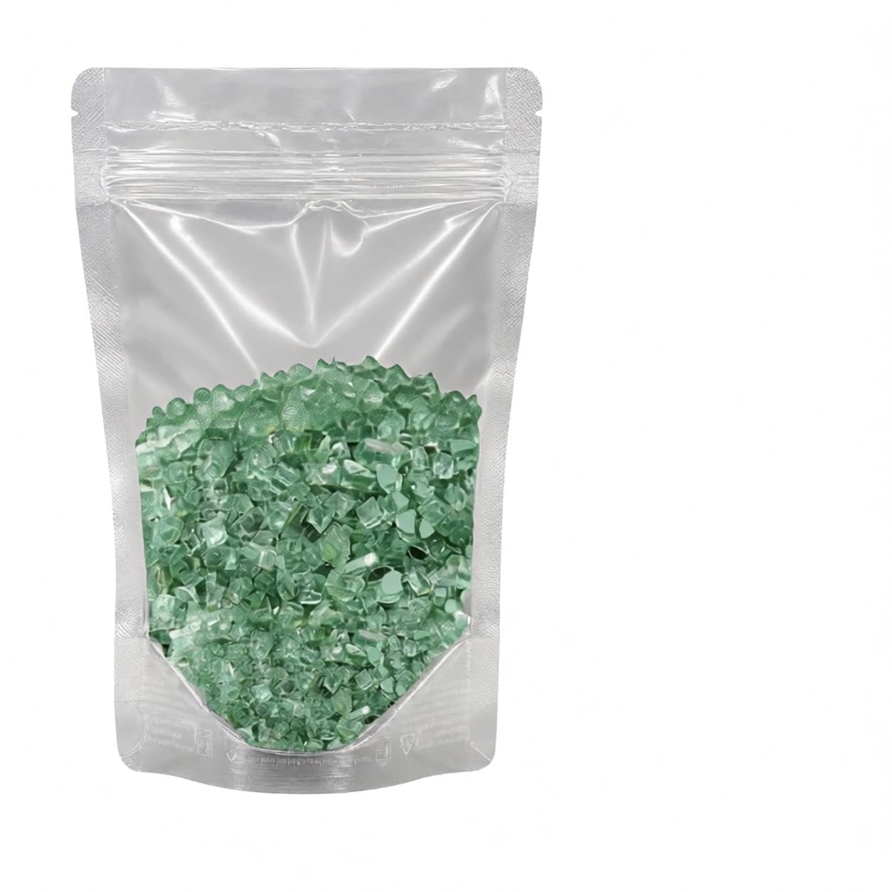Aqua Green Crushed Glass for Resin Art - 200g -12 Aqua Green Crushed Glass for Resin Art - 200g -12