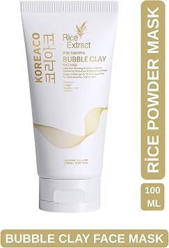 koreaco Pirinç Özlü Bubble Clay Yüz Maskesi 100 ml
