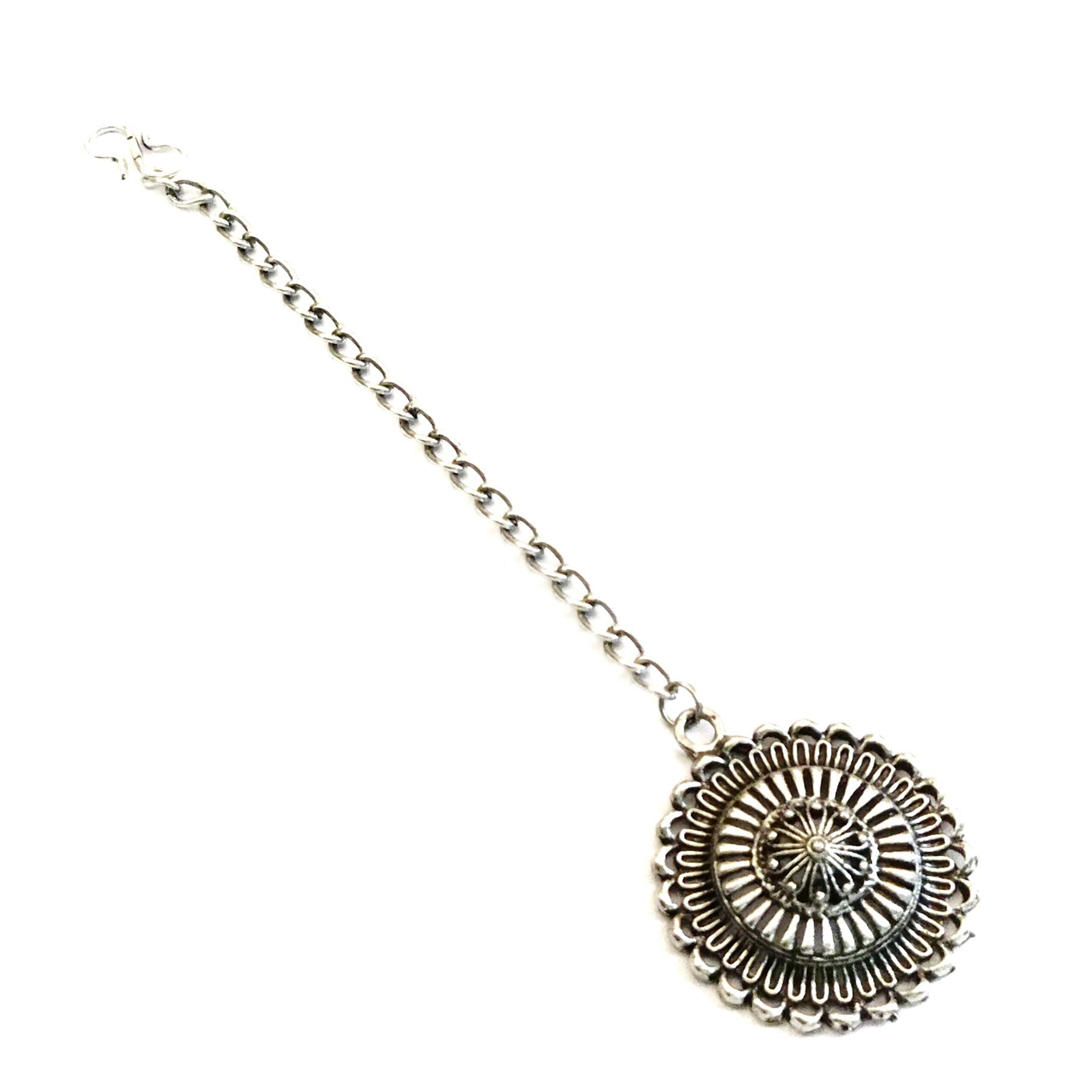 Traditional Oxidized Silver Plated Maangtikka for Women (B08YRXJ22R) Amazon Price History, Amazon Price Tracker