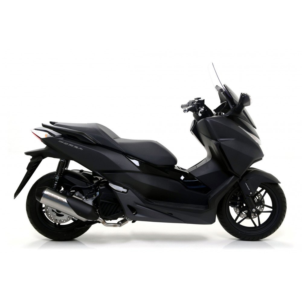 ARROW URBAN ALUMINIUM DARK SILENCER HONDA FORZA 125 '15/20 HOMOLOGATED