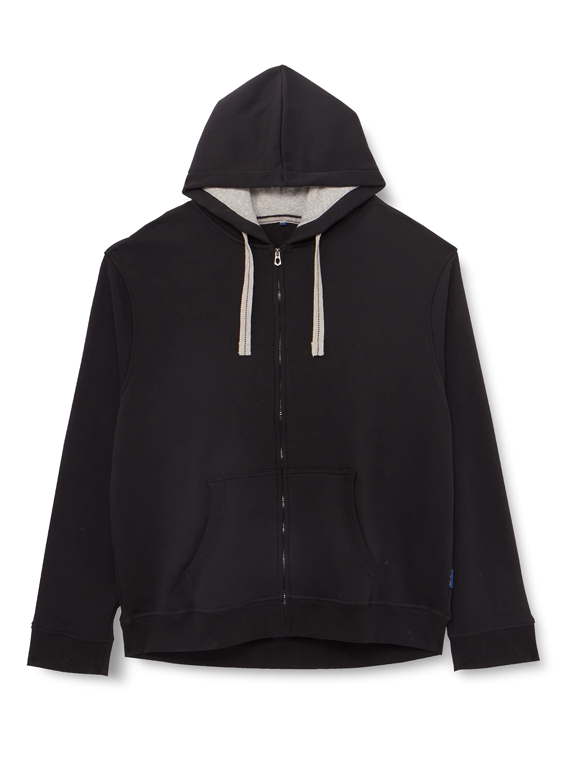 Sweat à Capuche HRM Homme – Premium, Doublure Contrastée, Fermeture Éclair | Coupe Ajustée, Coton/Polyester