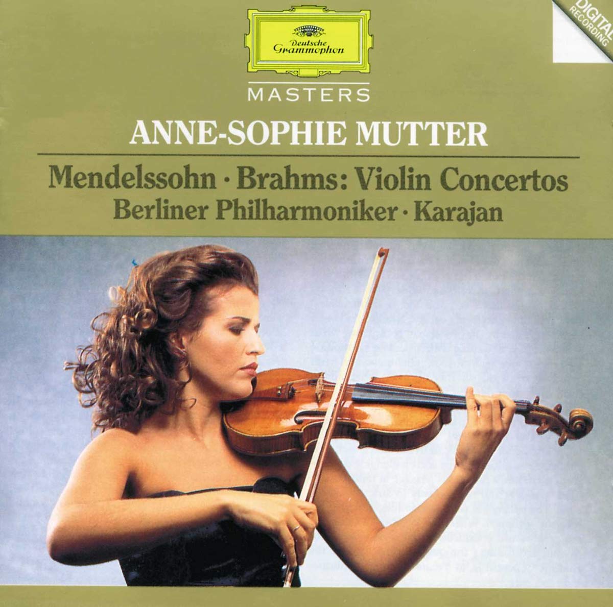 Violin Concerto (+ Brahms: Violin Concerto) [Masters] [Audio CD] Mendelssohn and Herbert von Karajan