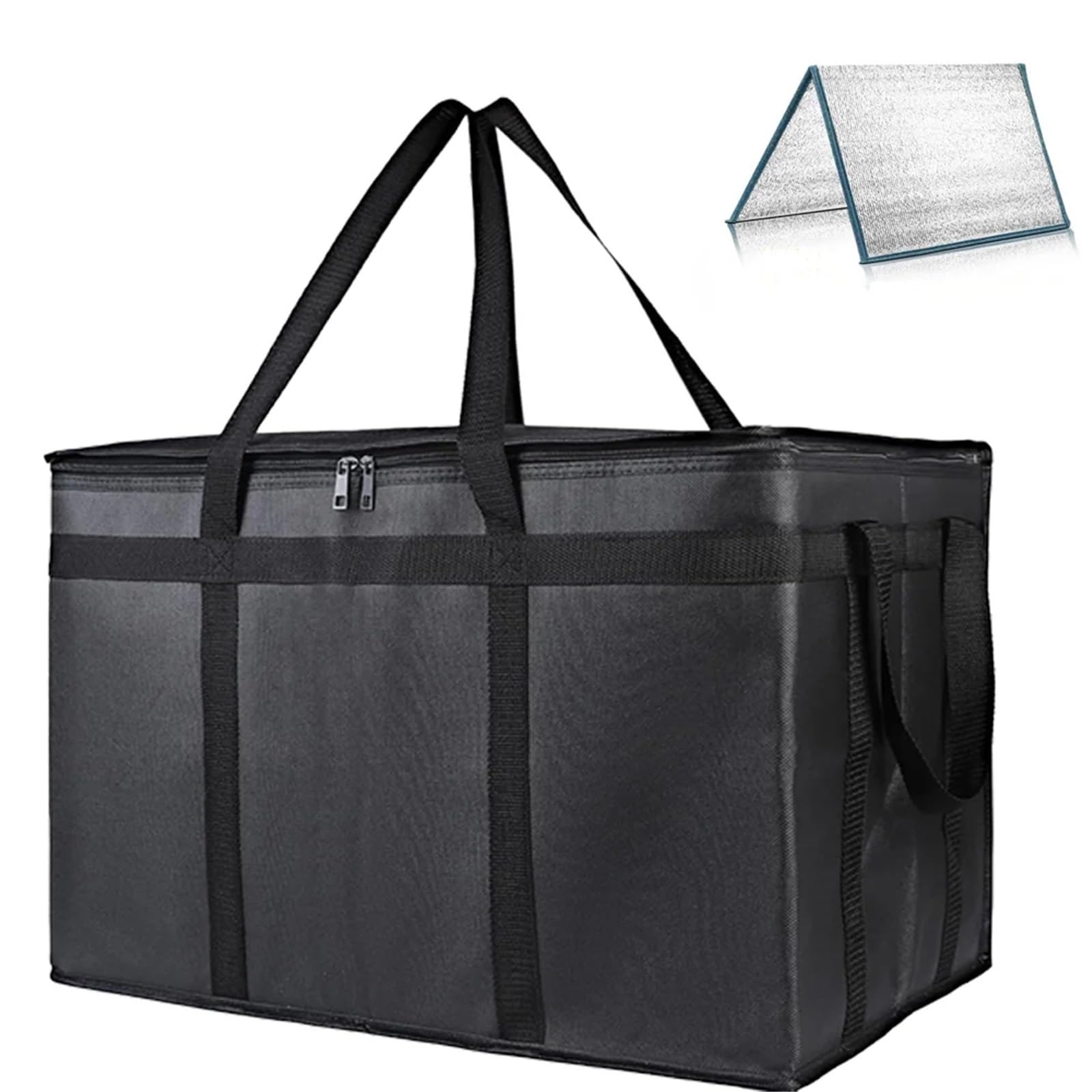 Bolsa térmica Reutilizable de Gran Capacidad con Fondo rígido extraíble