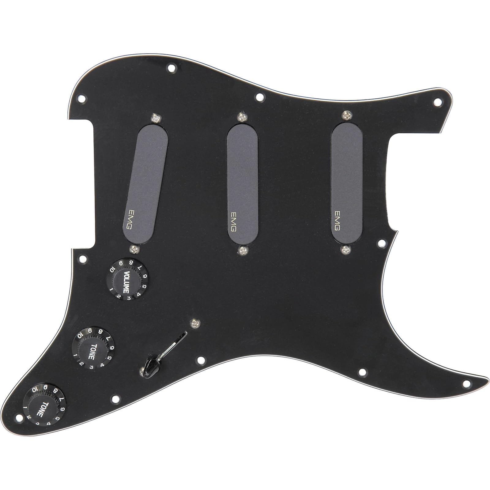 DG20 Pre-Wired Pickguard Black