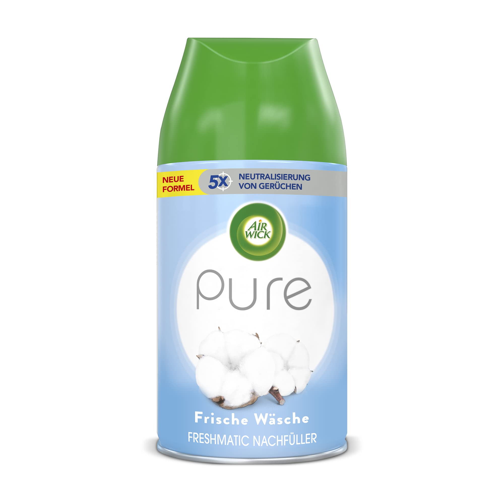 Air Wick Freshmatic Max Pure - Ricarica spray per Air Wick Freshmatic Max, fragranza: cera fresca, 6 x 250 ml di ricarica