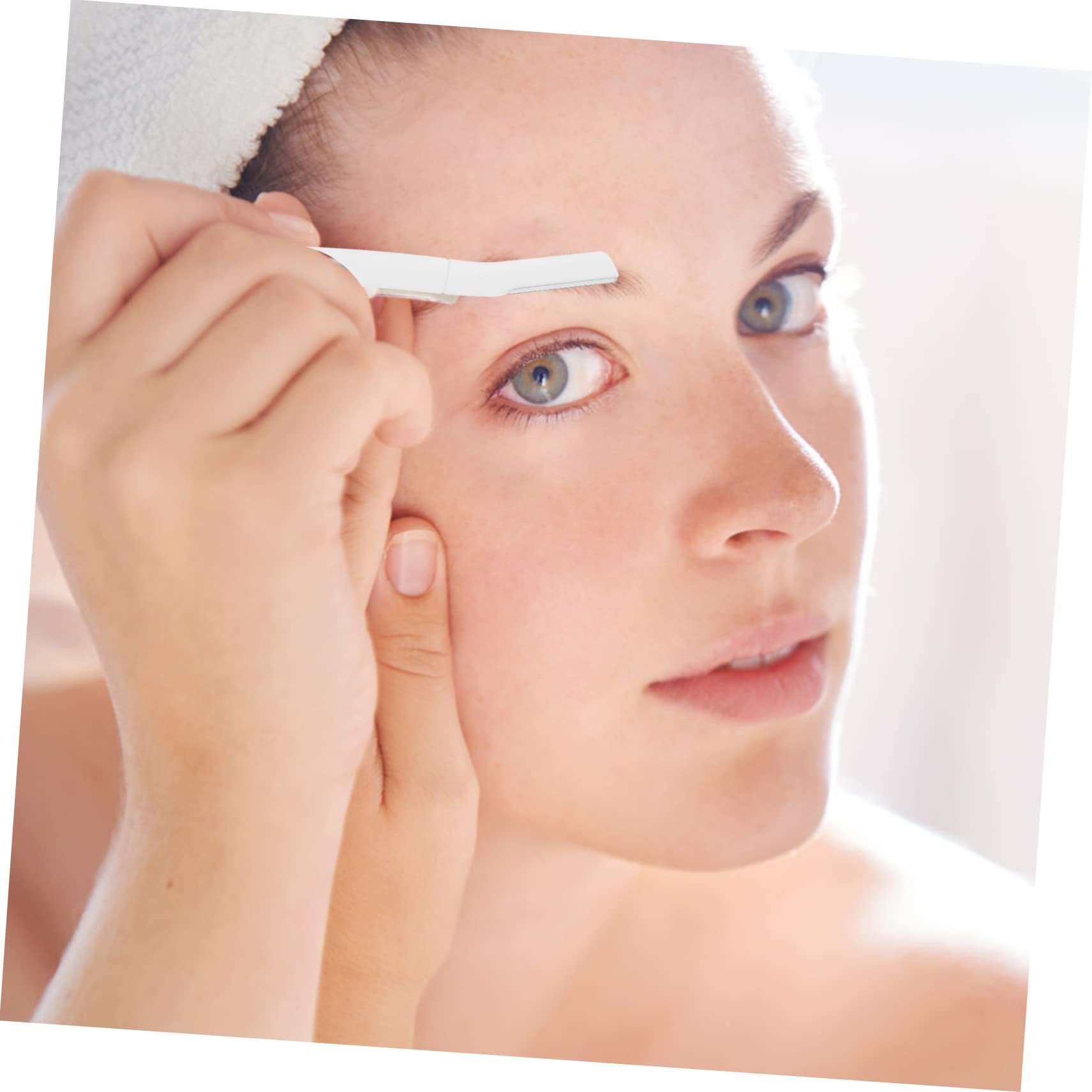 FOMIYES 16 Sätze Tragbarer Augenbrauentrimmer Anzüge für Männer Augenbrauenblätter brow trimmer brow tool Trimmer für Männer Rasierer Gesichtshaarschneider Augenbrauenformwerkzeug bilden