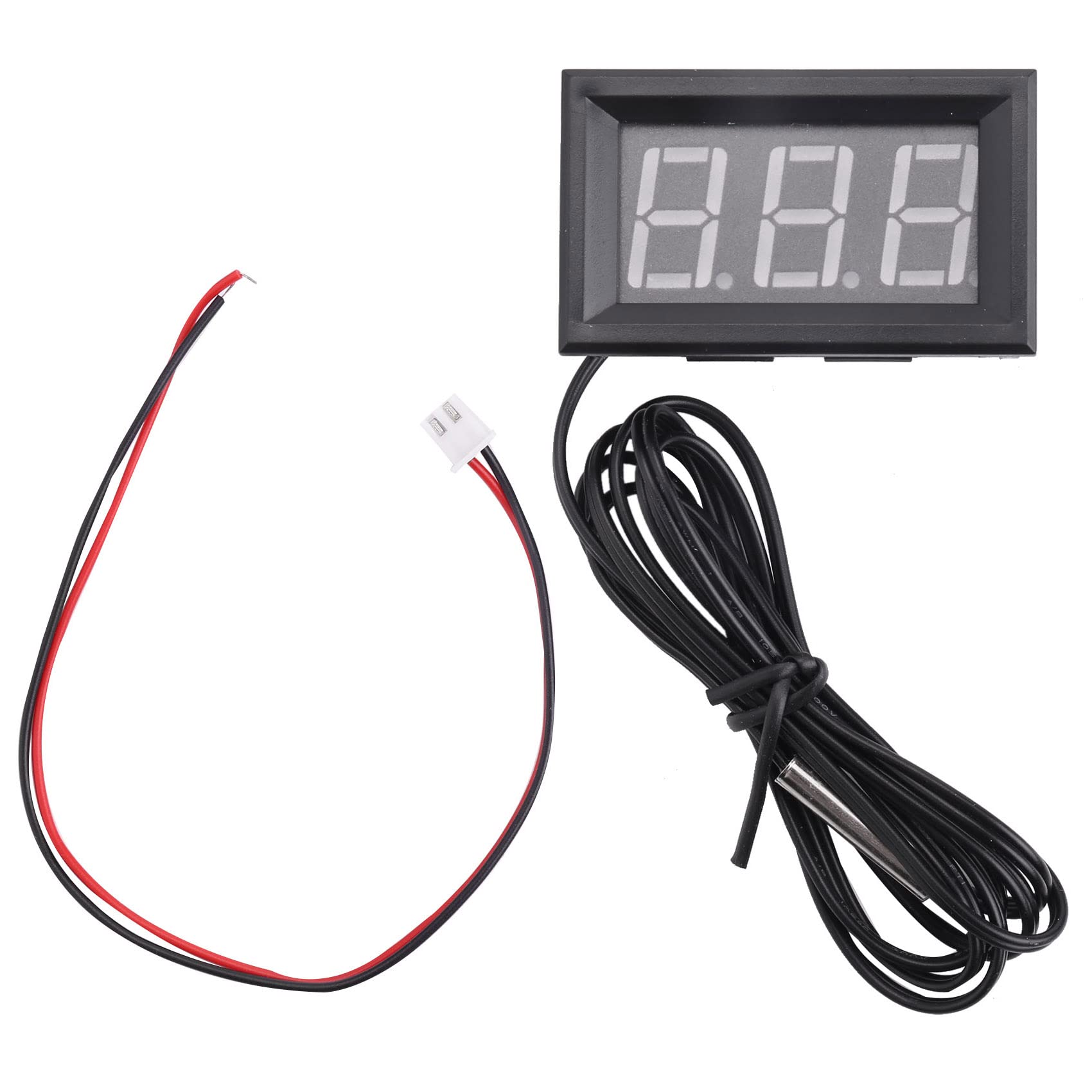 Pasuihcay DC 5-12 V - 50-110 Degree C Digital Thermometer Thermometer Refrigerator Temperature Detector with Probe [Parallel Item] Blue