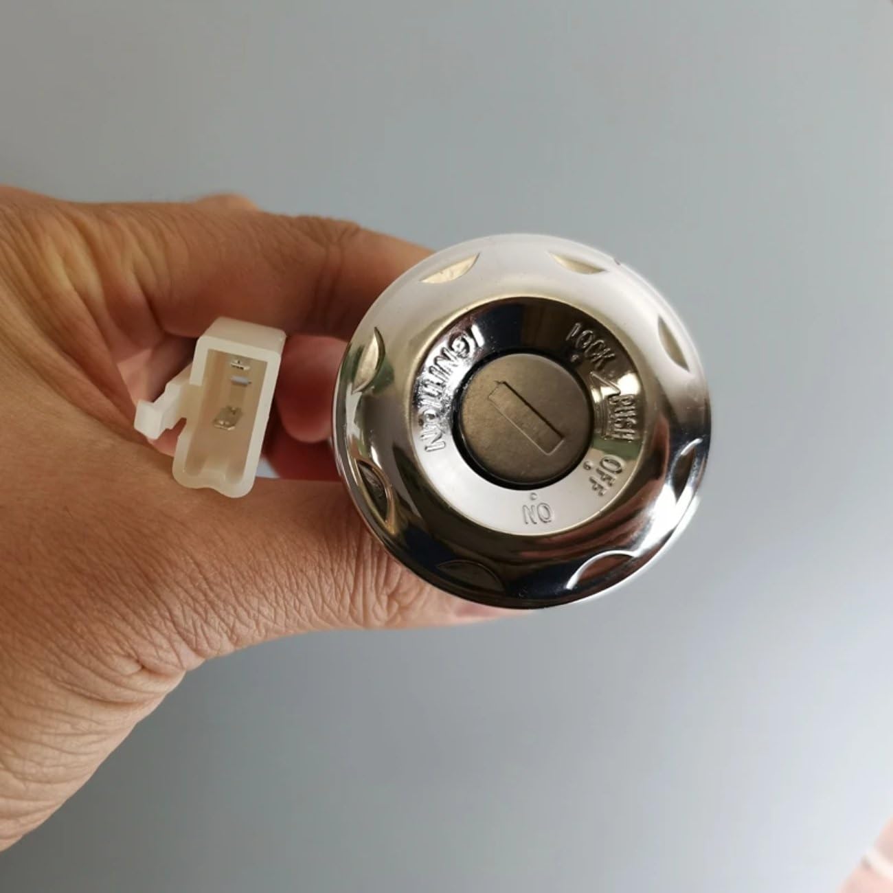 Interrupteur d'allumage Compatible avec Le commutateur de démarrage de Verrouillage de Direction avec Doubles clés, Le Cylindre de Verrouillage d'allumage, Le commutateur de démarrage