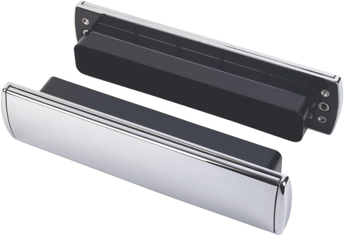 Mila Letterbox Chrome 310 x 76mm