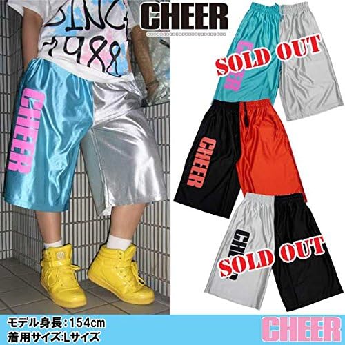 Amazon チアー Cheer Cheer Ex ダンス バスパン Pants L レディース S M Black Red アクティブロングパンツ 通販