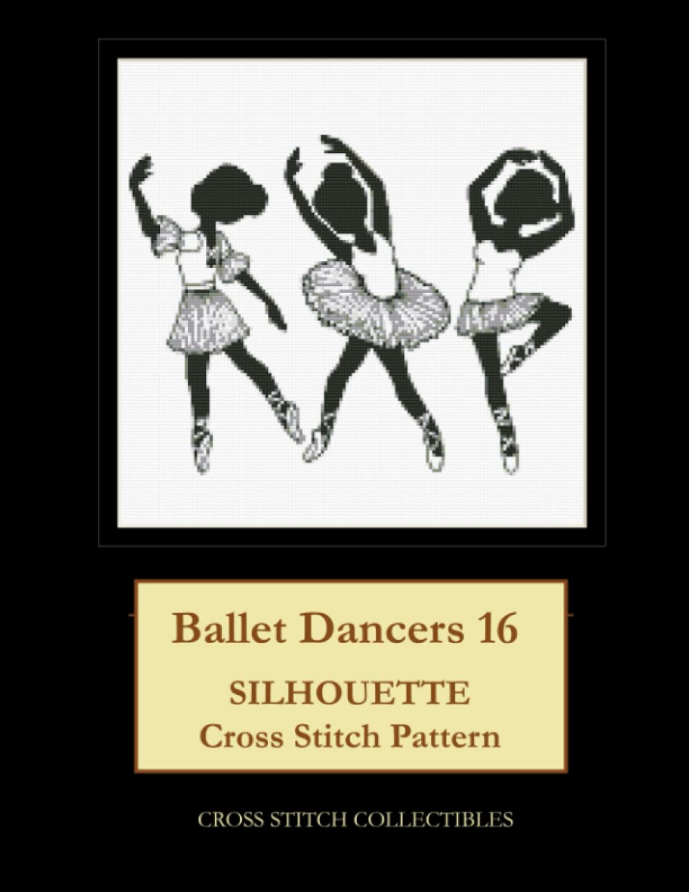 Ballet Dancers 16: Silhouette Cross Stitch Pattern