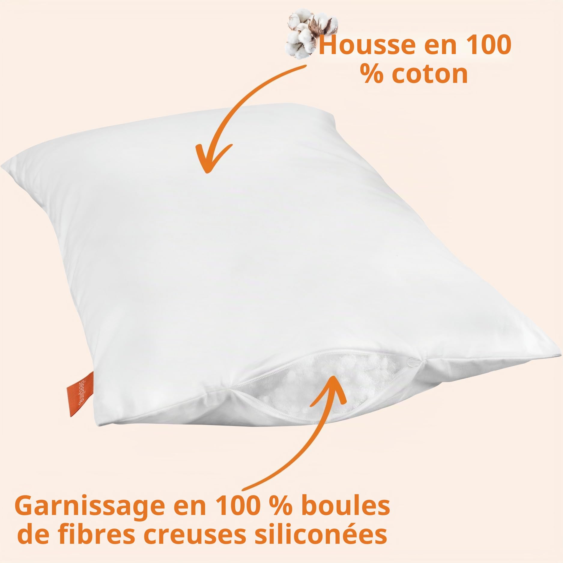 sleepling 197122 Enfant Set pour lit de Enfant | Couette d’Hiver Chaude 100 x 135 cm | Oreiller 40 x 60 cm | 100% Microfibre | Made in EU | Ökotex 100 | Garantie de Chaleur, Blanc