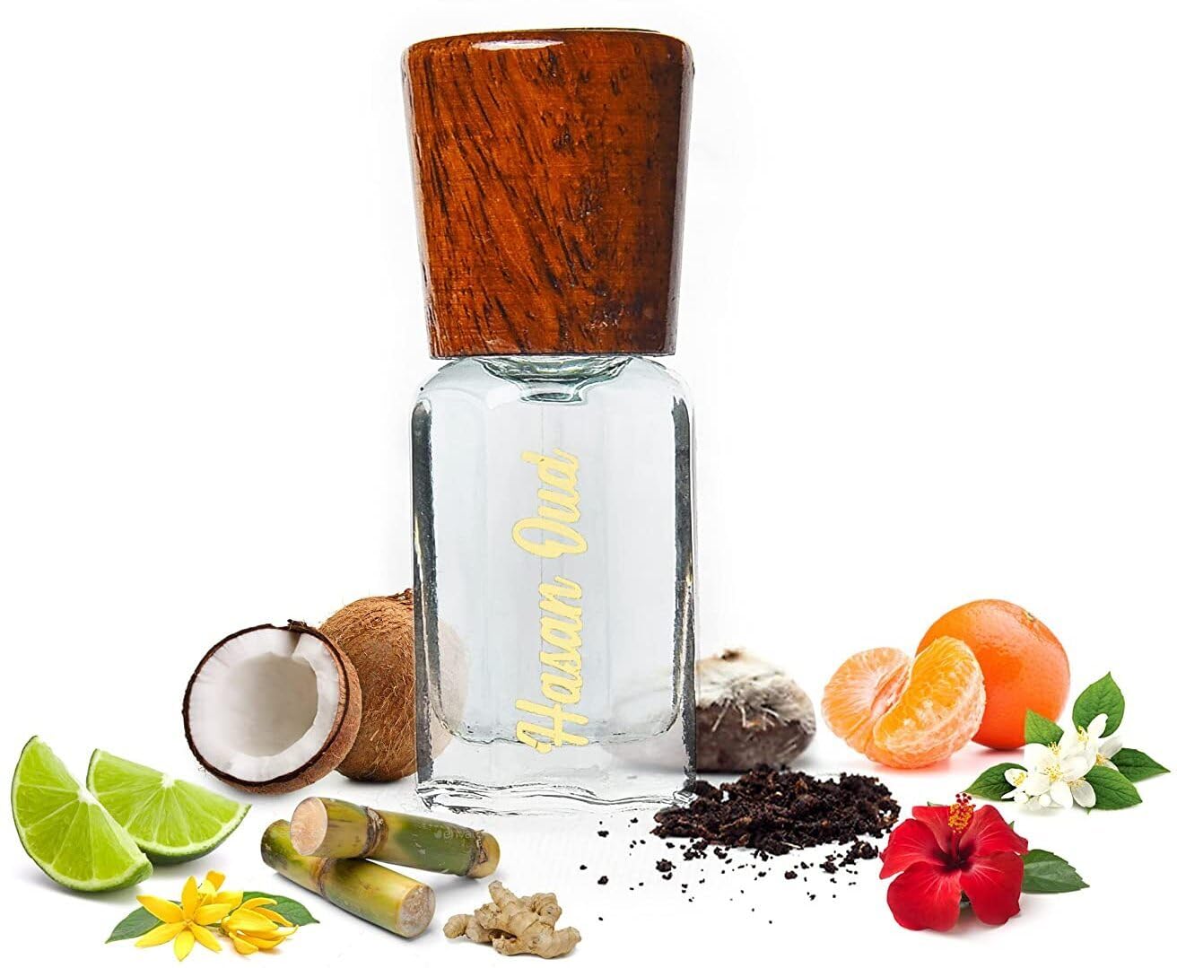 HASAN OUD Forest Lime Fresh Fragnance Attar For Men & Women 6ML | Fragrance | Long-Lasting & Alcohol-Free | Ideal Gift for All Occasions