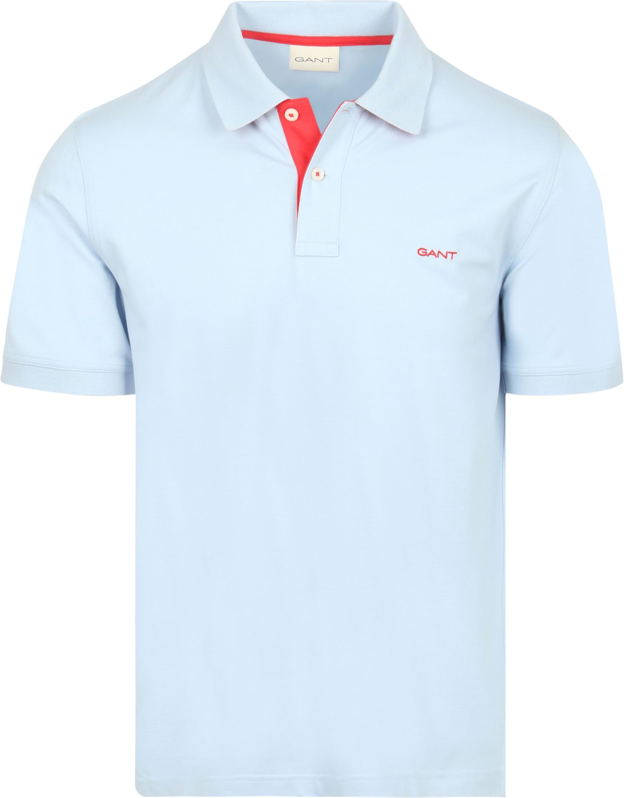 Gant Herren Reg Contrast Pique Ss Polo Polohemd