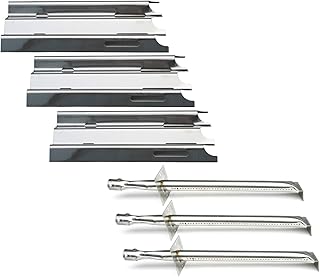 Parts Kit DG205 Replacement for Vermont Castings Gas Grill; Jenn Air JA460,JA461,JA461P,JA480,JA580 Gas Grill Burners, Heat Plates -3pack(3)