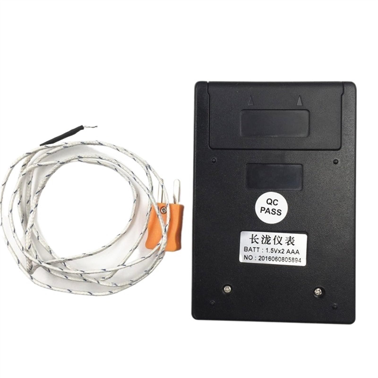 TM-902C Termometro rilevatore di temperatura LCD digitale tipo K nero Termometro industriale + sonda termocoppia(TM902C)