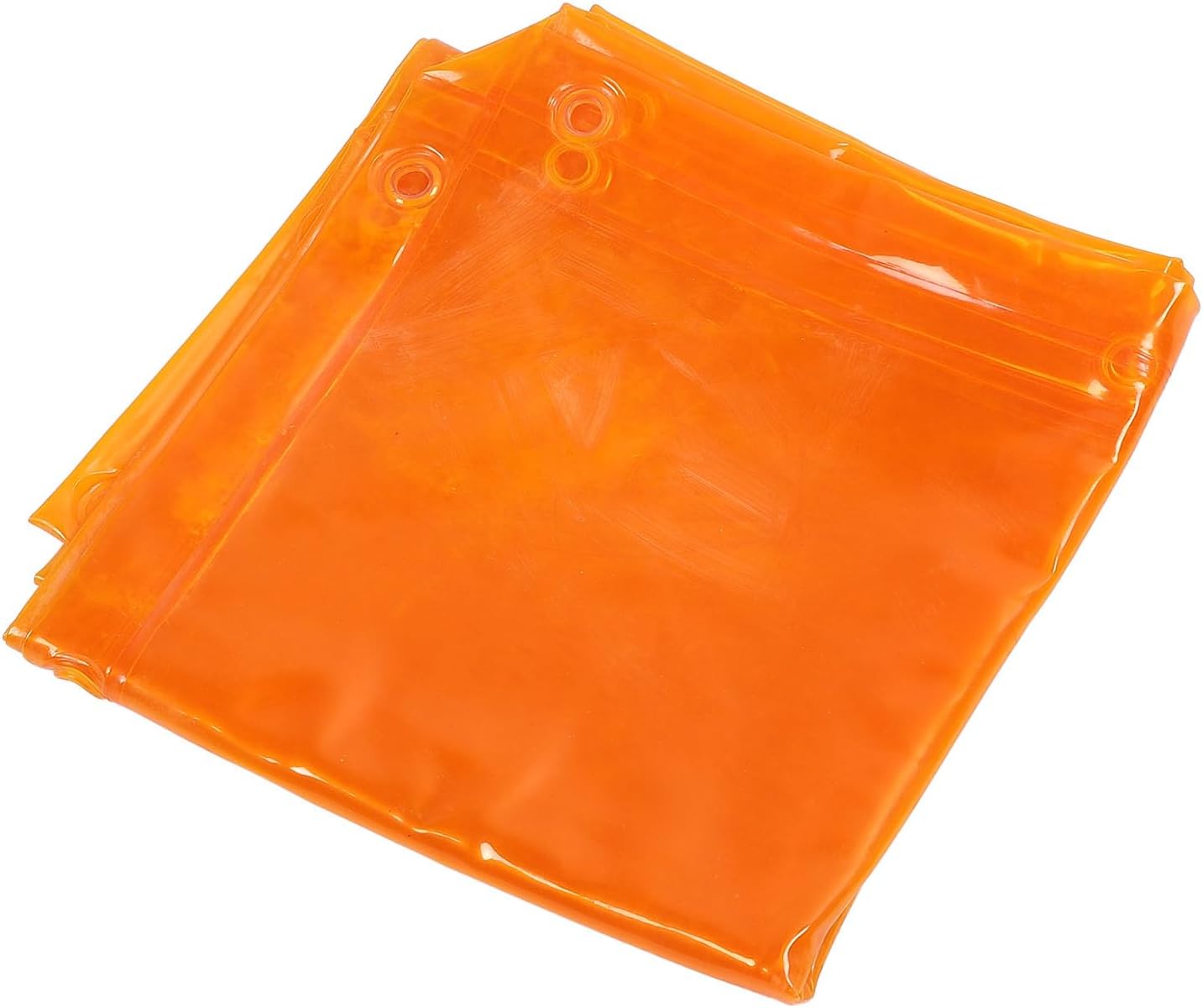 Welding Curtain Screen 5.7x5.7FT Flame Retardant Proof Welding Guard Orange for Welding Workshops Automotive Inspections Shipyards