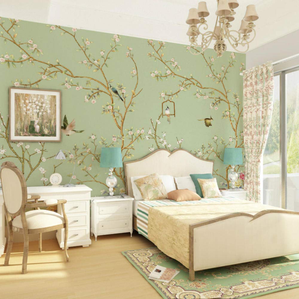 Songqians Papier Peint Panoramique Oiseau De Paysage Abstrait Papier Peint 3D Tapisserie Murale Décoration Chambre Salon -325488 250x175cm