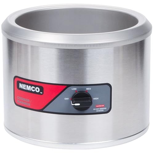 Nemco 6103A Olla redonda para encimeracalentador, 11 cuartos de galón