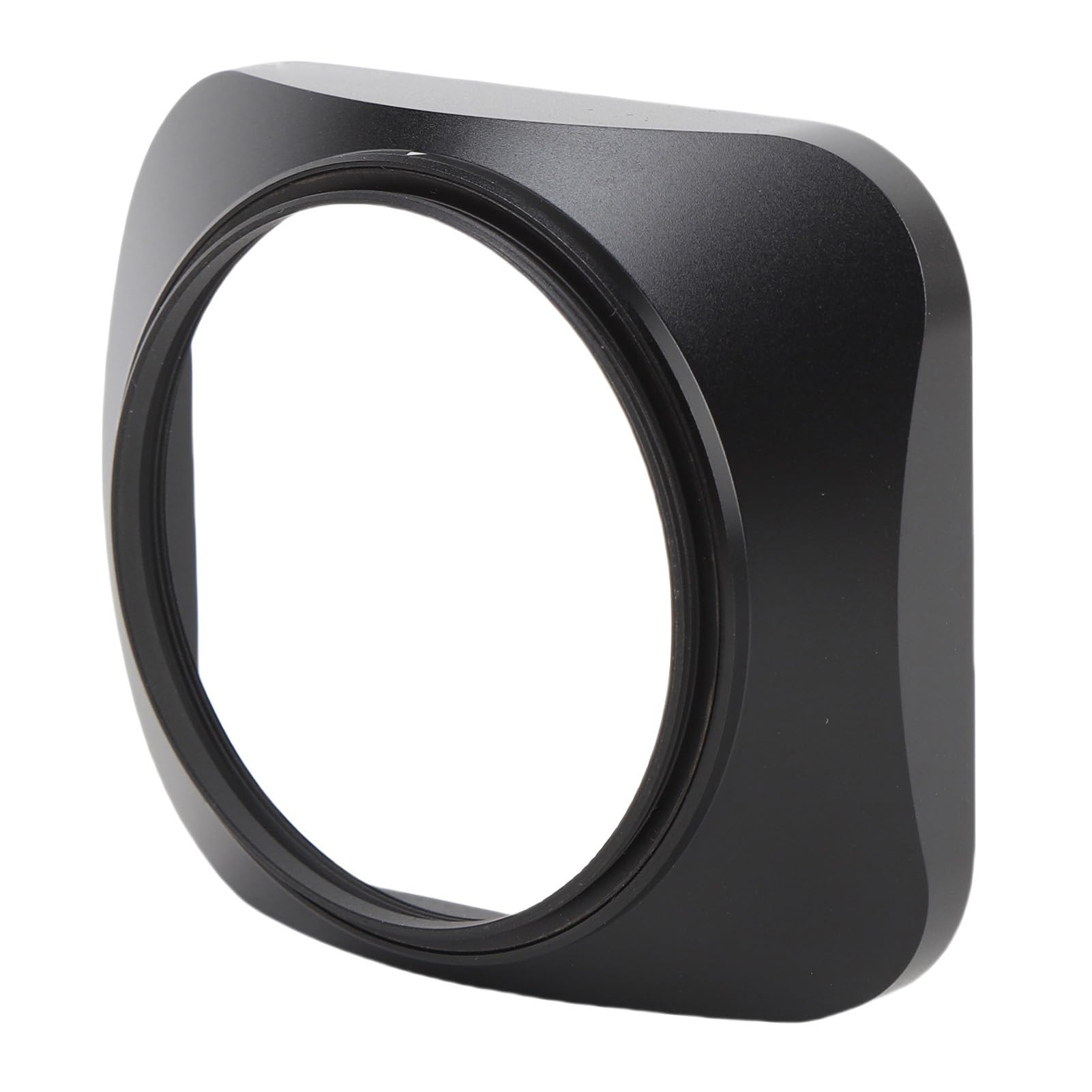 Akozon Paraluce Quadrato per Obiettivo della Fotocamera, Realizzato con Precisione CNC in Lega di Alluminio, Include Cappuccio, Accessorio di Ricambio (52 mm)