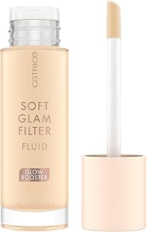 Catrice | Soft Glam Filter Fluid | Luminous Make Up Base & Highlighter for Radiant Complexion | With Vitamin E & Squalene | Vegan & Cruelty Free (02 | Fair)