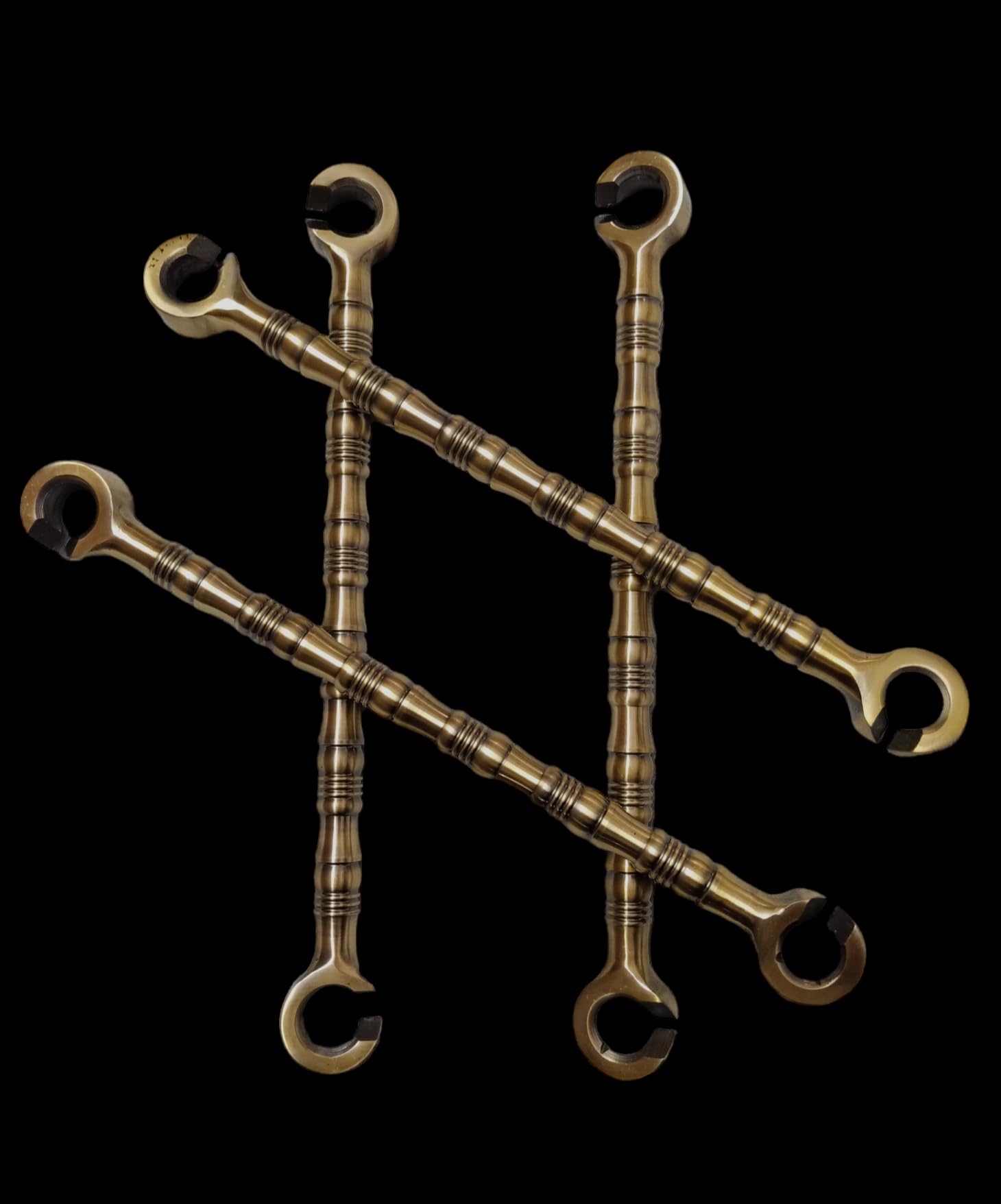 Brass Antique Finish Extension Rod for Swing Hammock Patio Punching Bag Antique Finish Pure Stainless STELL Brass 16MM Rod with Weight Capacity of 500KG, (Pack of 4PCS) r-image-25