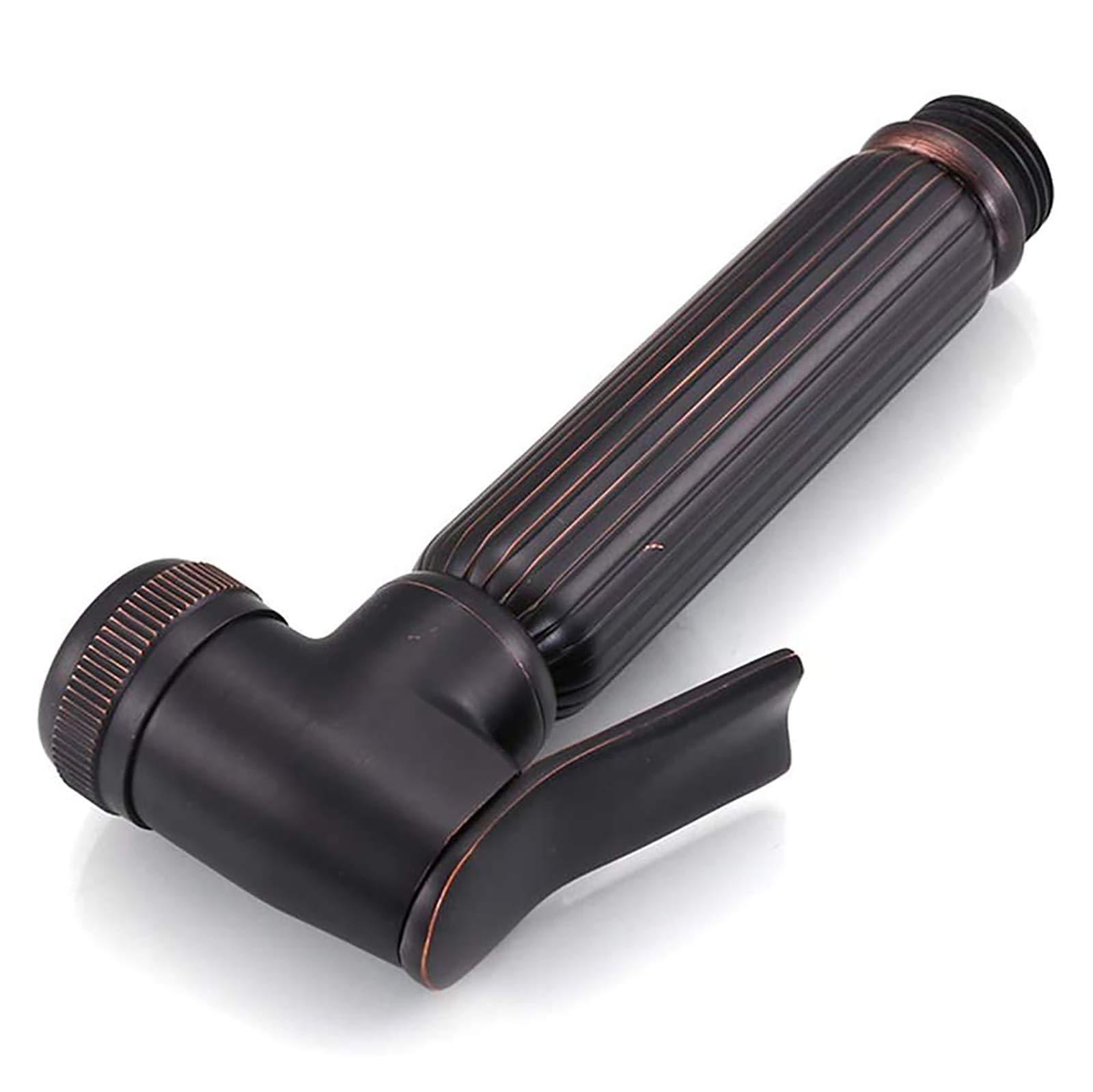 Pulverizador de bidé de mano para inodoro y baño, kit de rociador de pañales de tela de latón con manguera de acero inoxidable y soporte, ideal para baño de mascotas e higiene personal, acabado de