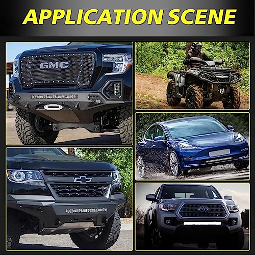 Image of 18 Inch Slim LED Light Bar 144W Spot Flood Combo Off Road Lights