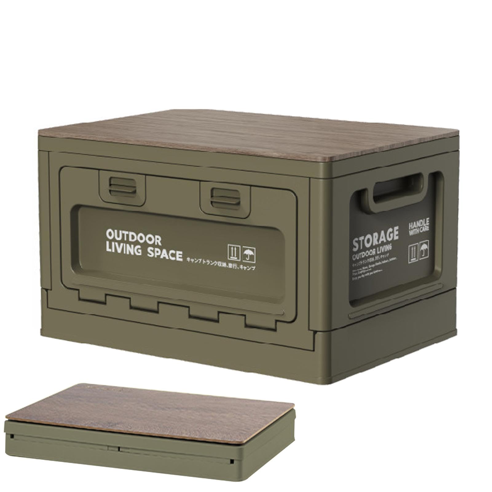 Organizzatore Da Campeggio Impermeabile Pieghevole - Contenitore Portatile Anti-Pioggia 40x29x24 Cm Per Auto E Attrezzatura Outdoor - 4